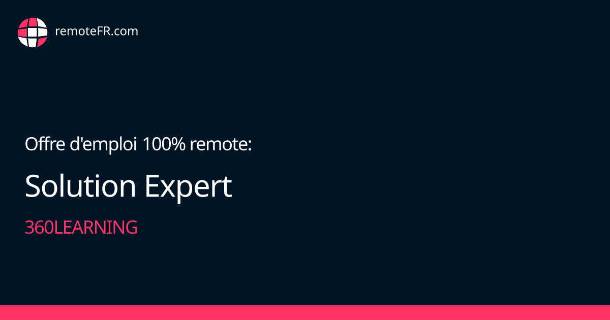 Solution Expert - 360Learning