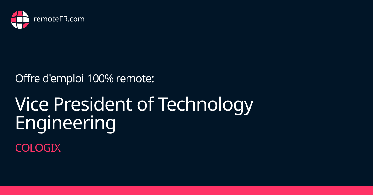 Vice President of Technology Engineering - Cologix