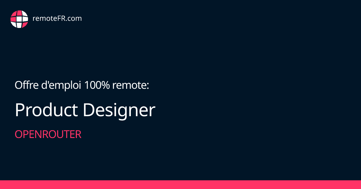 Product Designer - OpenRouter