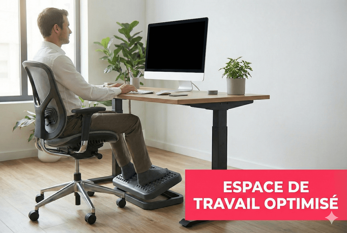 Position ergonomique poste de travail